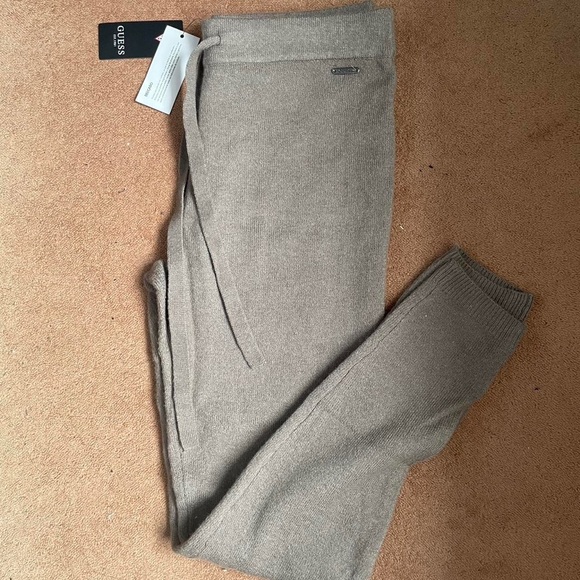 GUESS lounge wear XS taupe joggers - Picture 2 of 2